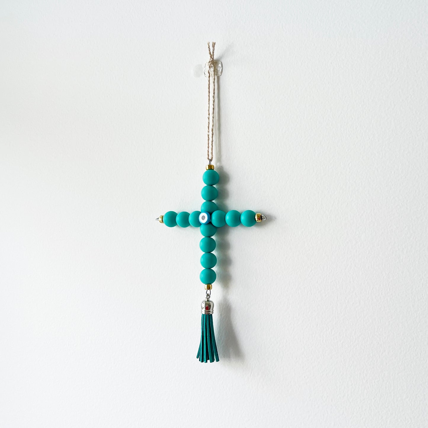 TEAL CROSS - MINI