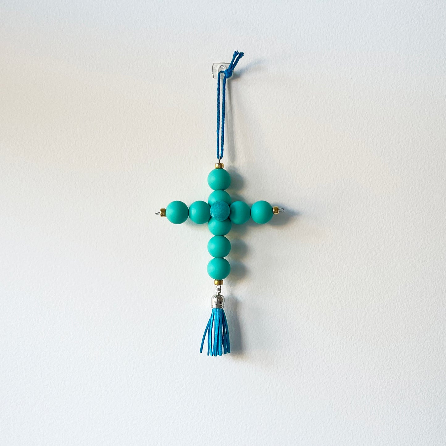 TEAL CROSS - MINI