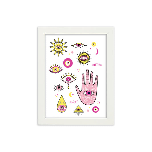 PEACE WITHIN (PINK) - FRAMED PRINT